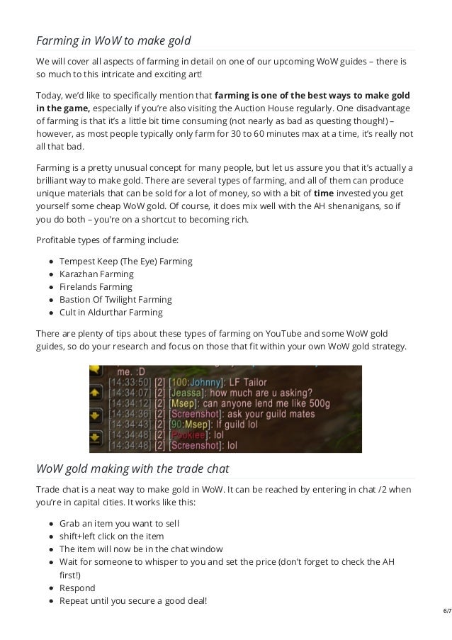 helpful addons for gold making wow