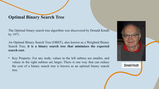 Comprehensive Guide to Optimal Binary Search Trees Using Dynamic ...