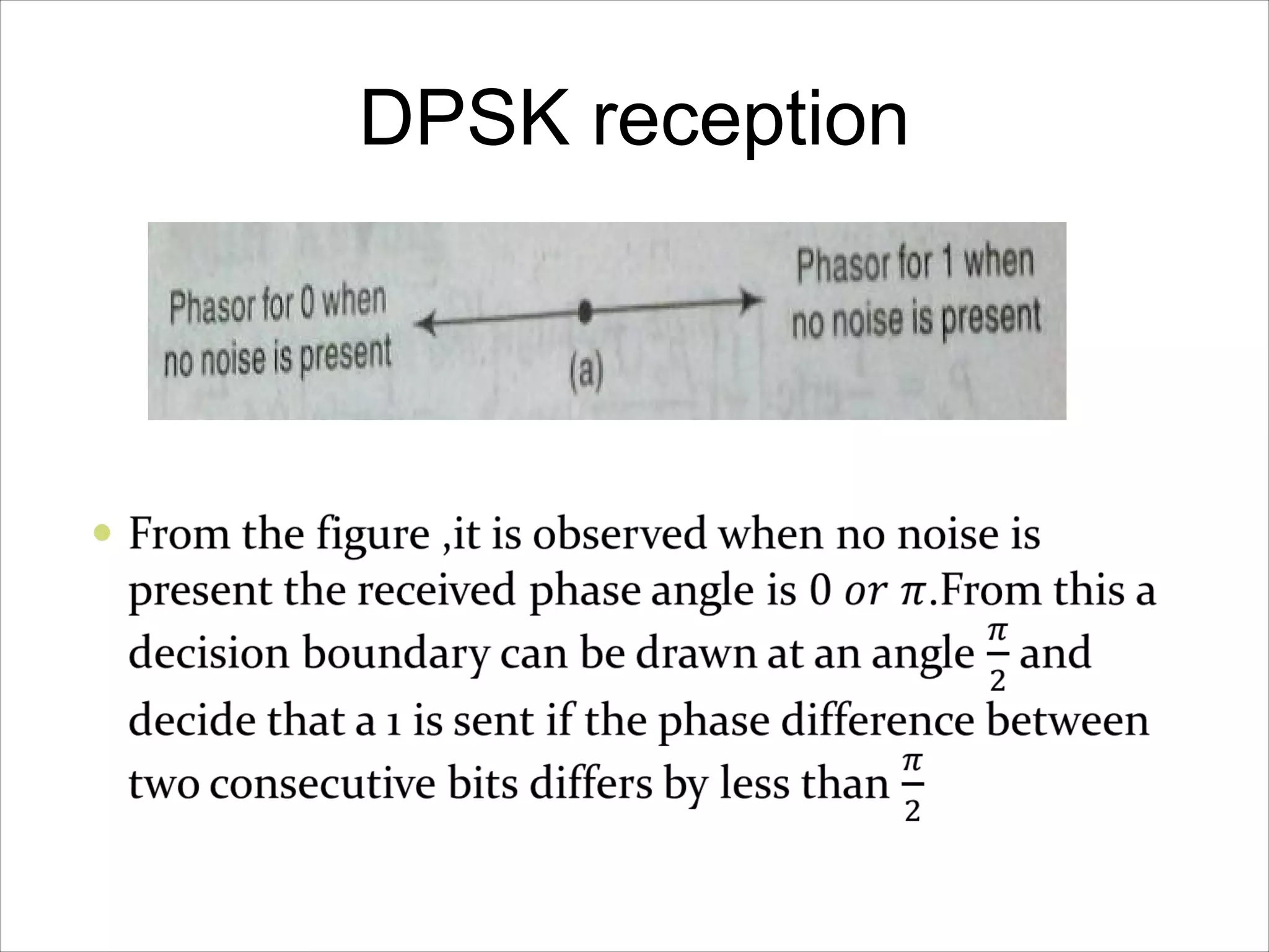 DPSK reception