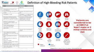 Optimal Anti Platelet Management of High Bleeding Risk Patients ...
