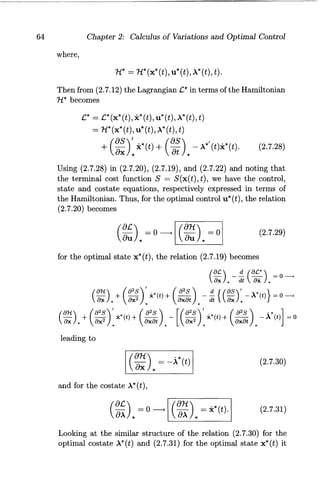 Optimal control systems | PDF