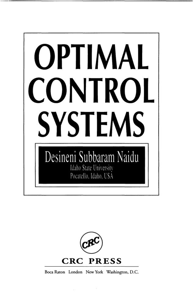 Optimal control systems naidu solution manual pdf Optimal control systems naidu solution manual pdf