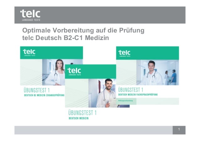 Optimale Vorbereitung Auf Die Prüfung Deutsch B2 C1 Medizin