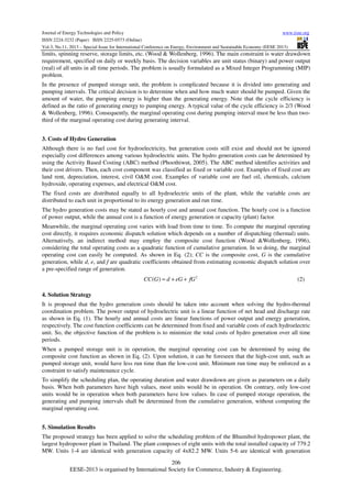 Optimal generation scheduling of hydropower plant with pumped storage ...