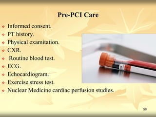 Optimal PCI in Coronary artery diseases PPT | PDF