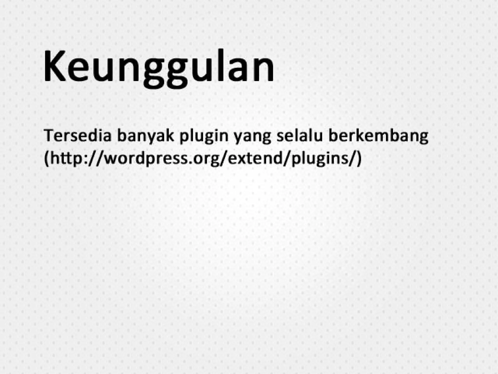 Optimasi WordPress - suwec