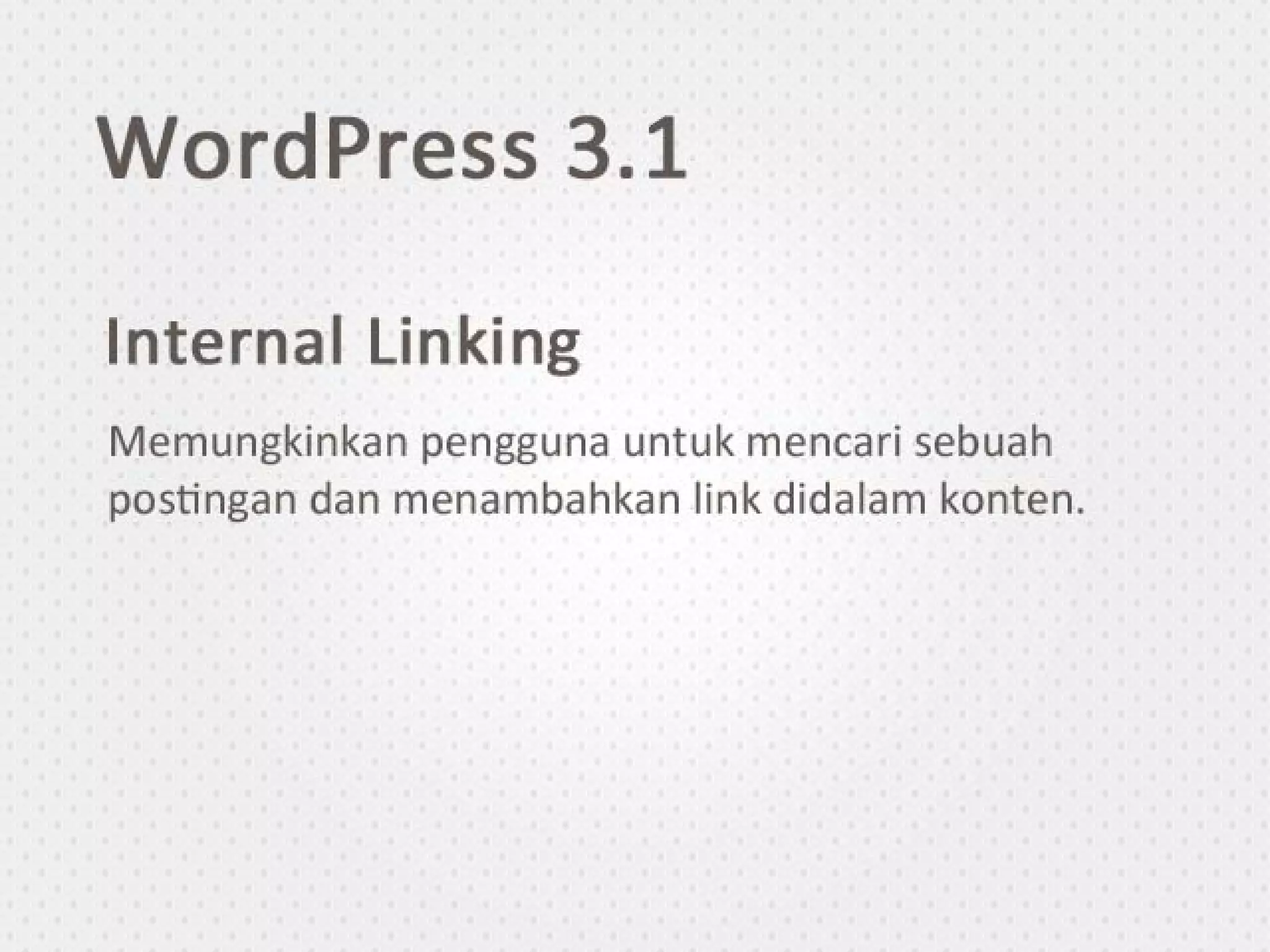 Optimasi WordPress - suwec