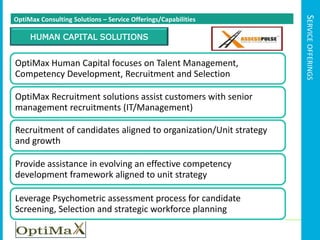  Recruitment and staffing support – exclusively for testing and validation (QA) services only