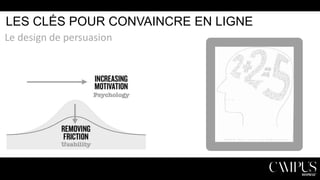 LES CLÉS POUR CONVAINCRE EN LIGNE
Le design de persuasion

 