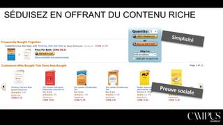 SÉDUISEZ EN OFFRANT DU CONTENU RICHE

 