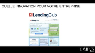 QUELLE INNOVATION POUR VOTRE ENTREPRISE

 