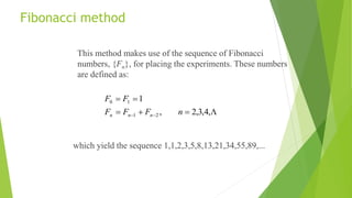 Optimisation in engineering design | PPTX