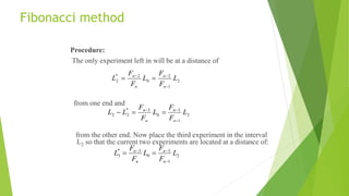 Optimisation in engineering design | PPTX