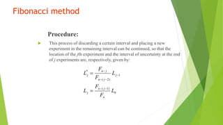 Optimisation in engineering design | PPTX