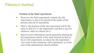 Optimisation in engineering design | PPTX