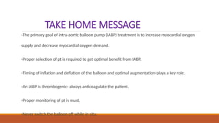Optimisation of Intraaortic balloon pumping-IABP.ppt