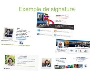 Exemple de signature 
 