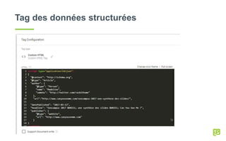 Tag des données structurées
 