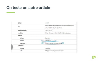 On teste un autre article
 