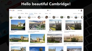 #videoseo at #optimisey by @aleyda from @orainti
Hello beautiful Cambridge!
 