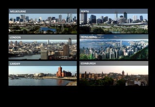 LONDON	
  
EDINBURGH	
  CARDIFF	
  
PERTH	
  MELBOURNE	
  
HONG	
  KONG	
  
 