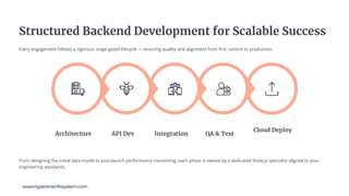 Optimising Scalable and High-Performance Backend Systems with Dedicated ...