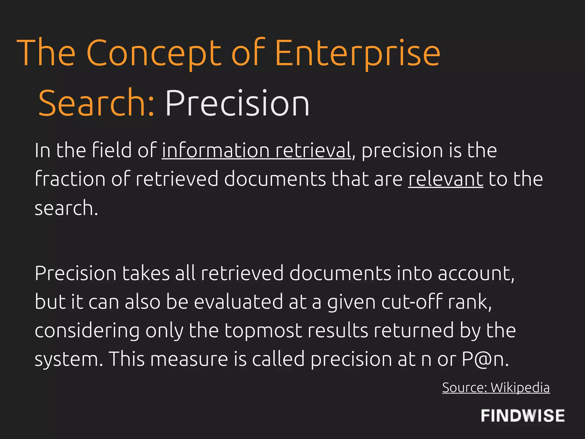 ENTERPRISE SEARCH:
UN-COOL AND MISSION CRITICAL
                  Source: Julie Hunt
 