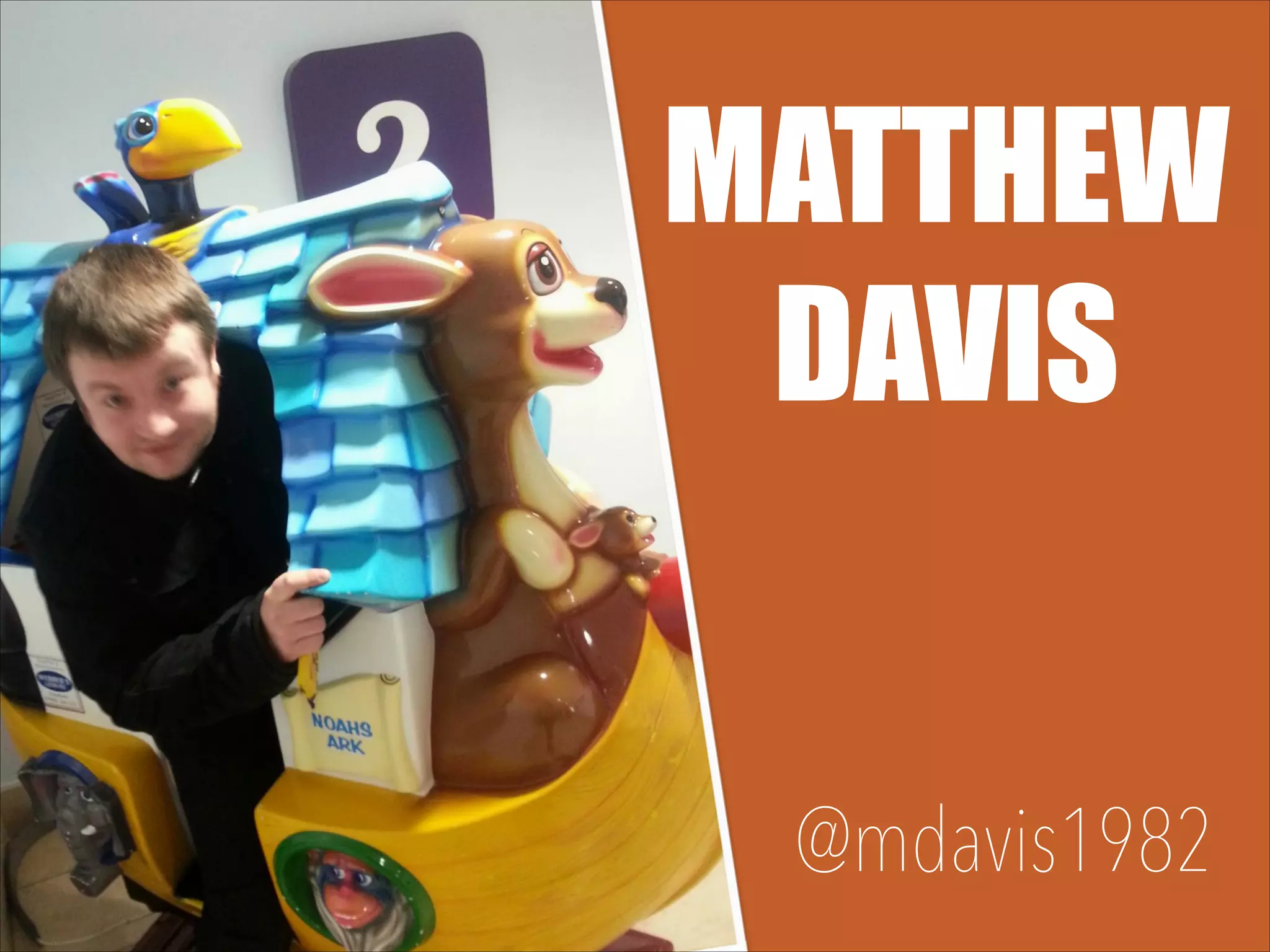 MATTHEW DAVIS @mdavis1982 