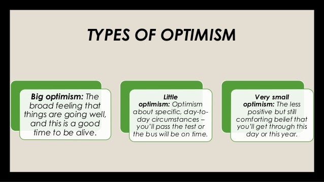 examples of optimism examples of optimism