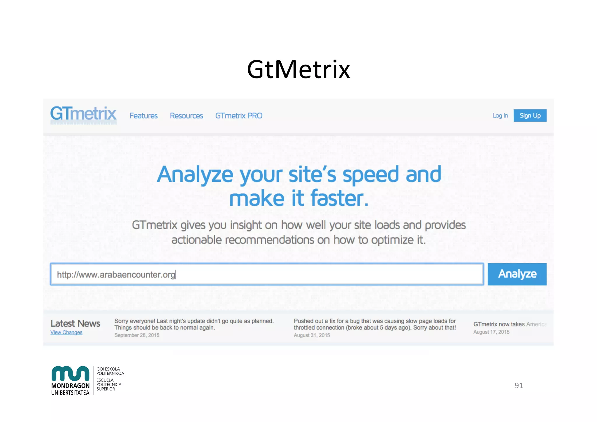 91	
GtMetrix	
 