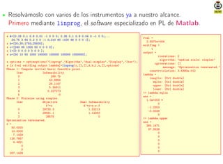 Linprog Matlab Example Optimización Lineal Introducción a la Programación Lineal.pdf