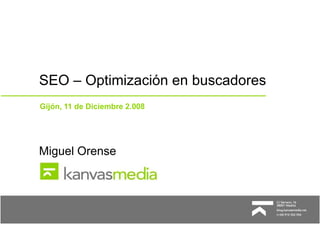 SEO - Optimizacion en buscadores