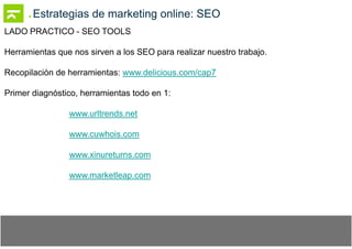 SEO - Optimizacion en buscadores