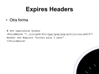 Expires Headers Otra forma  