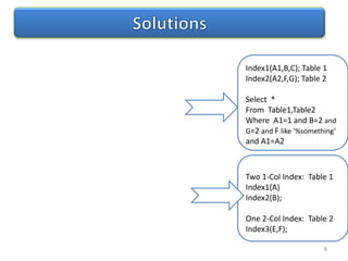 Query Optimization & How to interpret query execution plan | PPTX