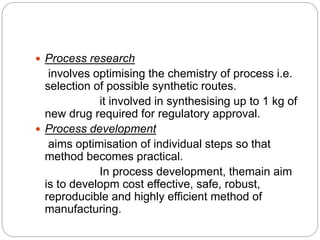 Robust Synthetic Method Development Optimization 1 | PPTX