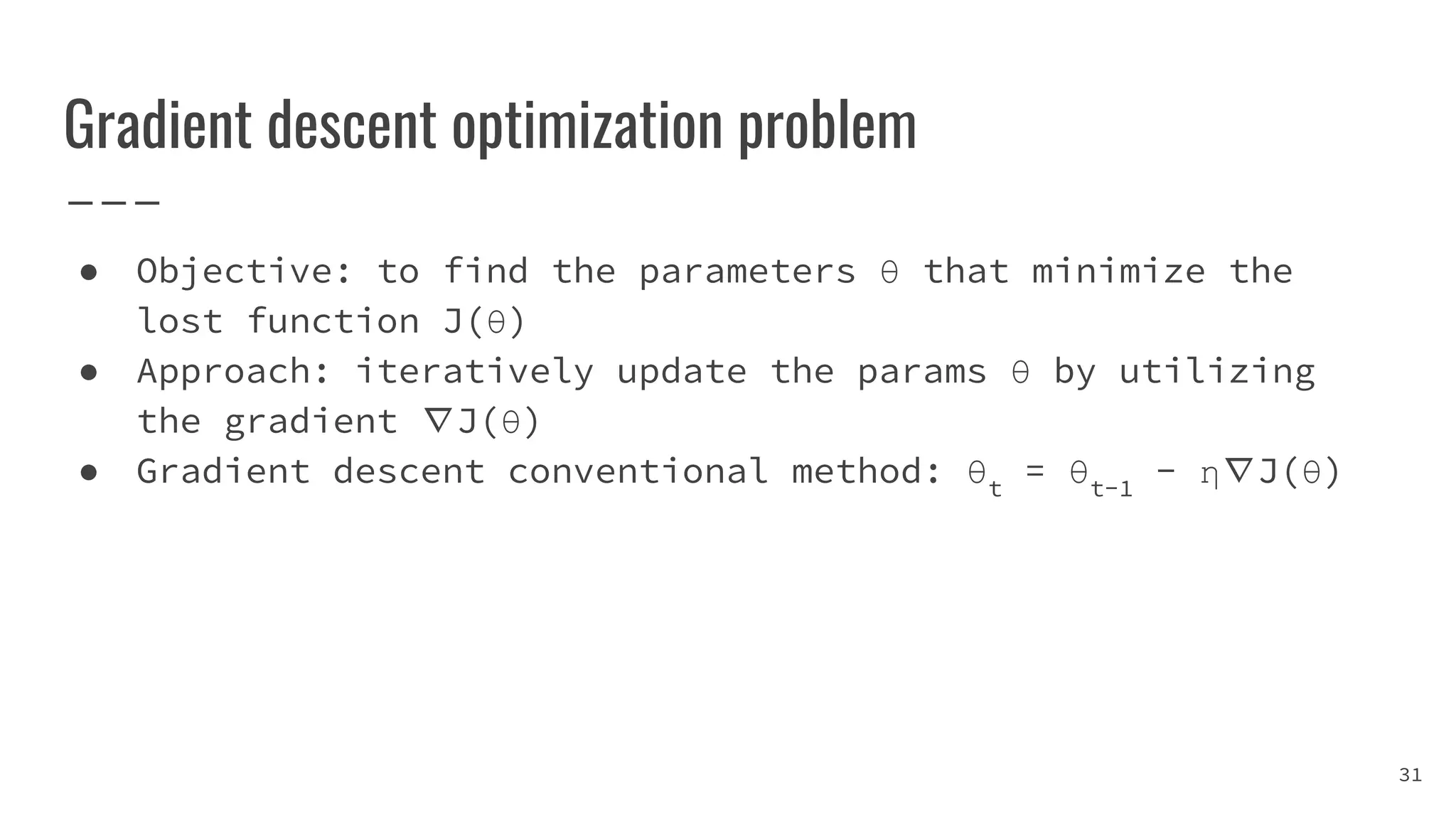 Overview on Optimization algorithms in Deep Learning | PDF