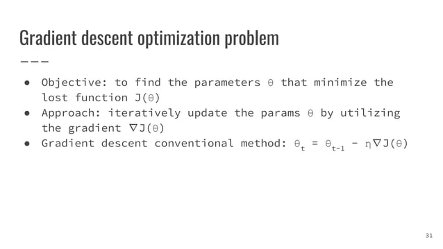 Overview on Optimization algorithms in Deep Learning | PDF | Technology ...