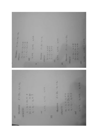 Optimization assignment 1 | DOCX