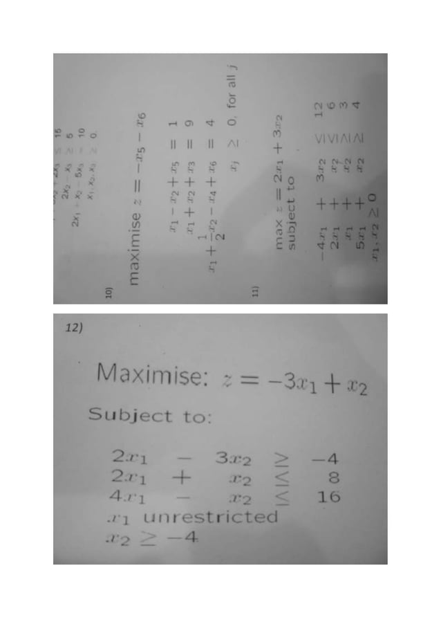 Optimization assignment 2 | DOCX
