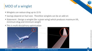Multi Winglet Optimization in CFD and Case Studies | PPTX