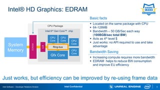 Optimization Deep Dive: Unreal Engine 4 on Intel | PPTX
