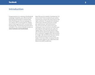 Facebook Ads Optimization Guide Ppt