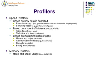 Profipers Optimization In Mobile Systems | PPT