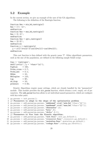 Optimization in scilab | PDF