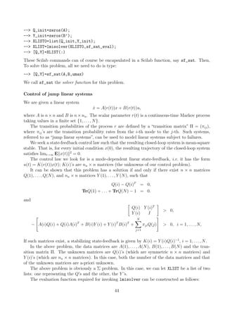 Optimization in scilab | PDF