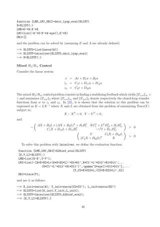 Optimization in scilab | PDF