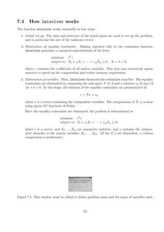 Optimization in scilab | PDF