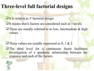 OPTIMIZATION IN PHARMACEUTICS,FORMULATION & PROCESSING | PPT