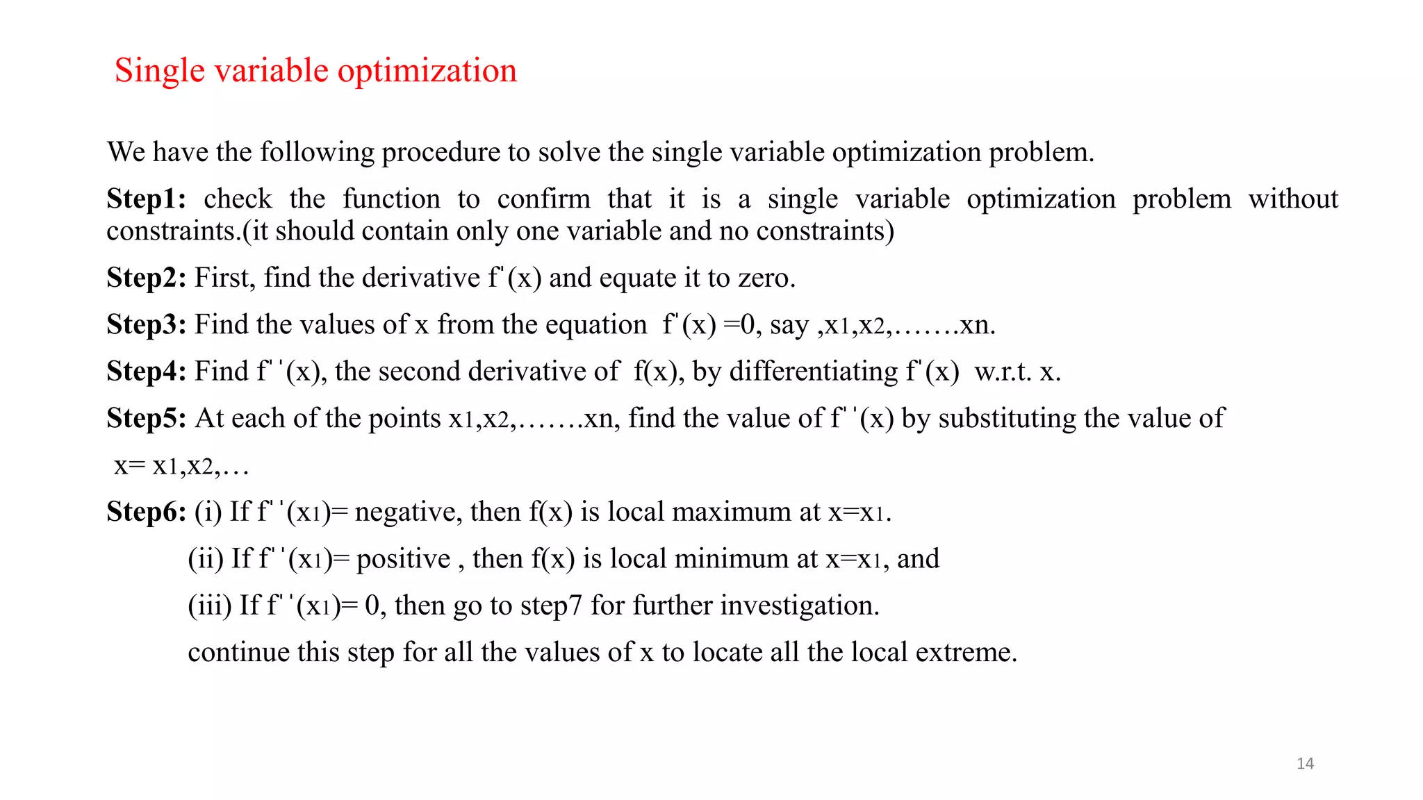 Optimization methods in engineering 2 pptx